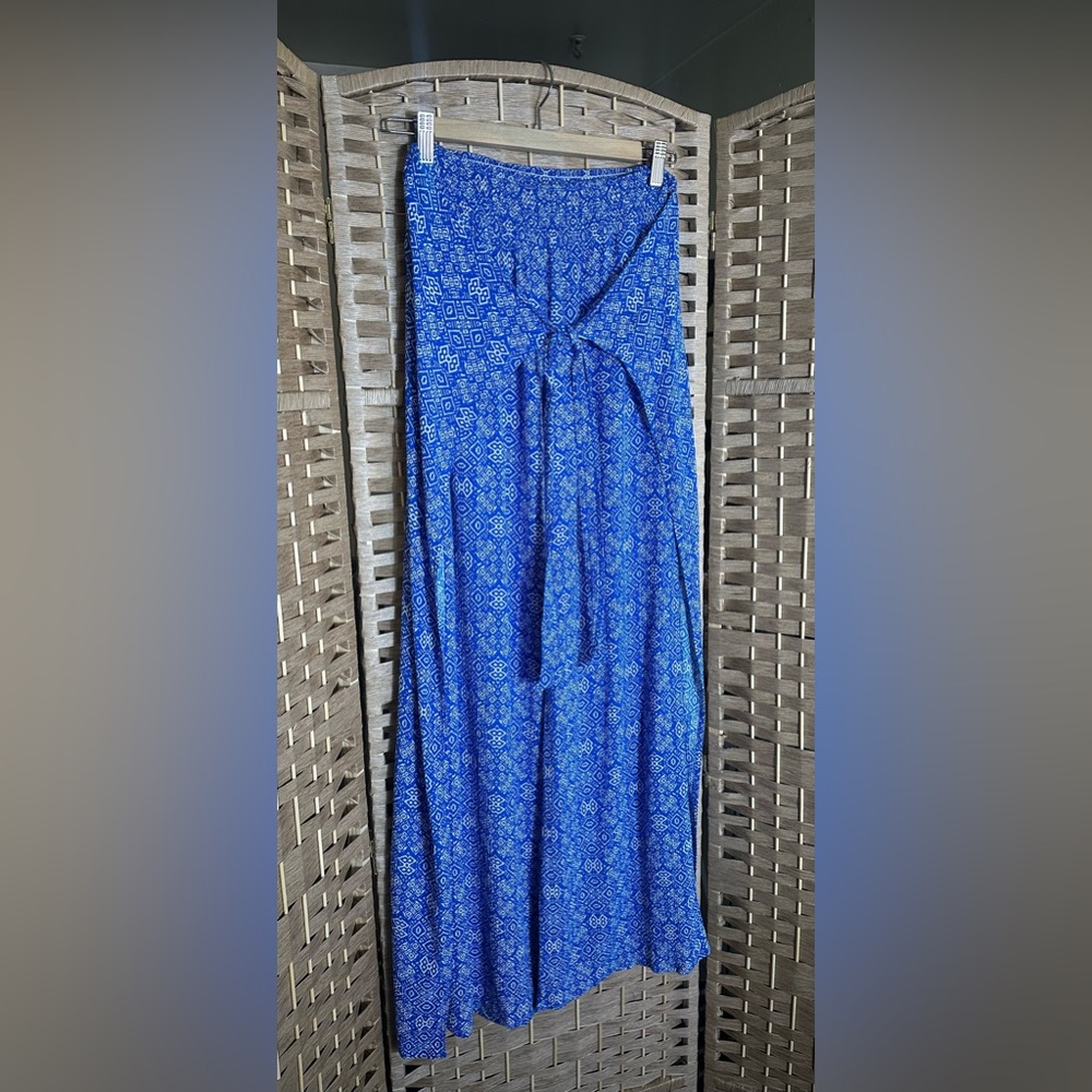 J. McLaughlin Wide Leg Tie-Front Bondi Beach Pants - Size Small - Picture 3 of 12